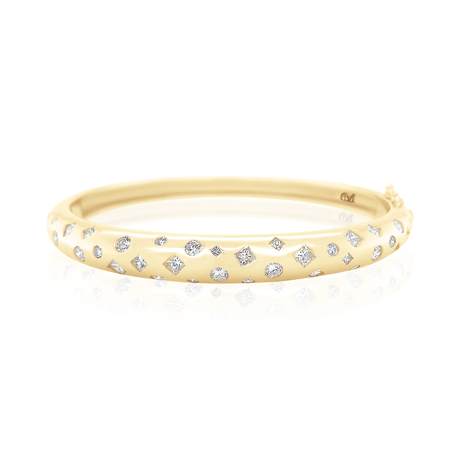 Confetti Classic Nomad Bangle - Diamond