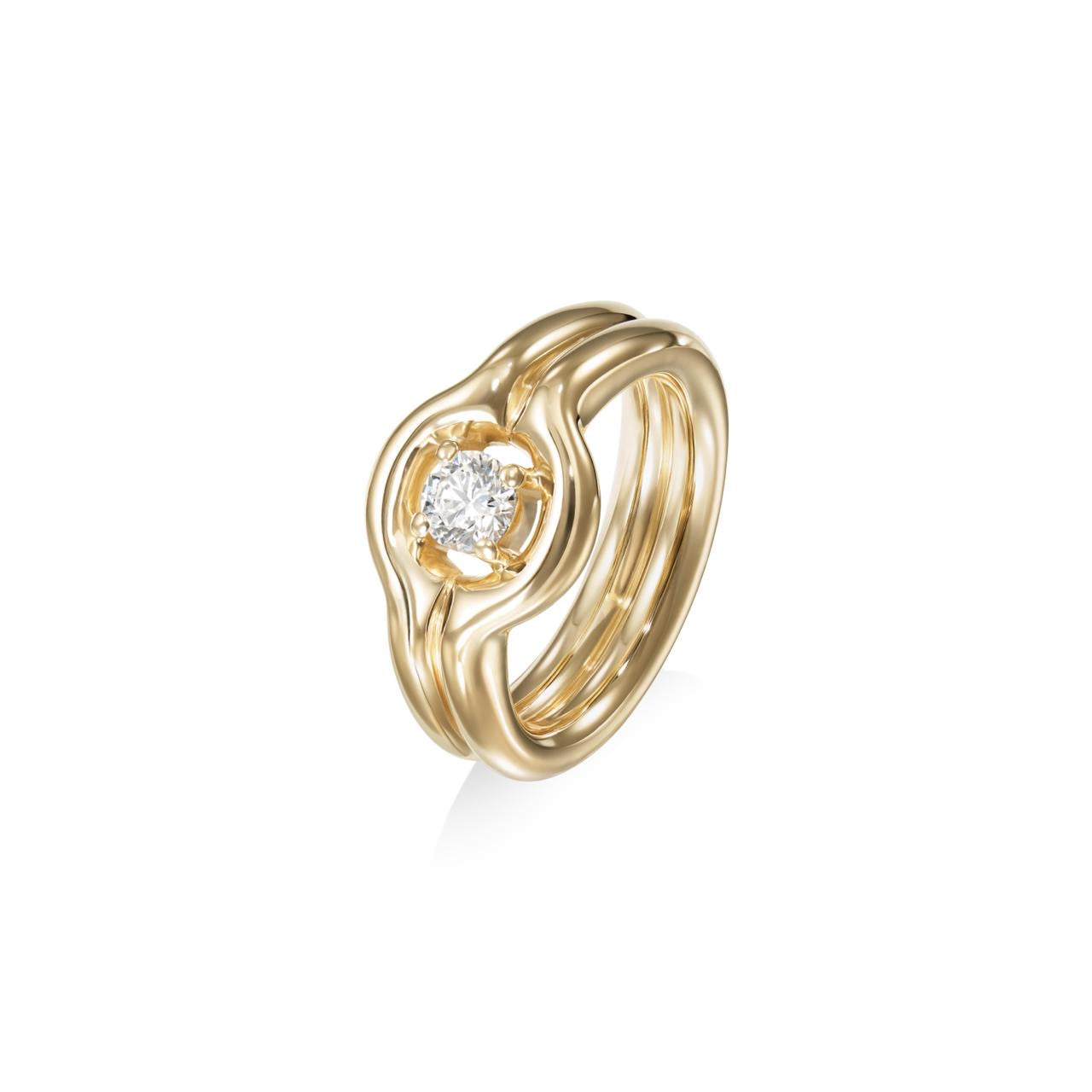 Rocky Pinky Ring Small